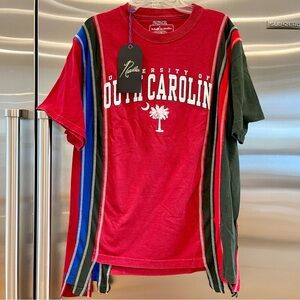 NWT Needles 7 Cuts Shirt short Sleeve , vintage reconstructed college tees